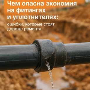 Чем опасна экономия на фитингах и уплотнителях: ошибки, которые стоят дороже ремонта Чем опасна экономия на фитингах и уплотнителях: ошибки, которые стоят дороже ремонта