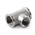 Тройник латунный 1 1/4" x 3/4" x 1 1/4" ВР резьбовой переходной
