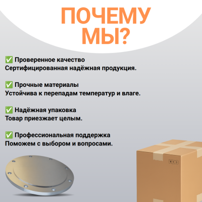 Заглушка фланцевая стальная Д80 Ру10