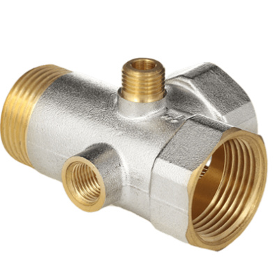 Пятивыводной штуцер 80 мм 3х1"+2x1/4"