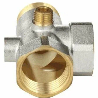 Пятивыводной штуцер 80 мм 3х1"+2x1/4"